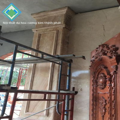 Cột Đá Hoa Cương Cao Cấp 001 còn  cho môi trường dinh biệt thự cấp cao được cân bằng